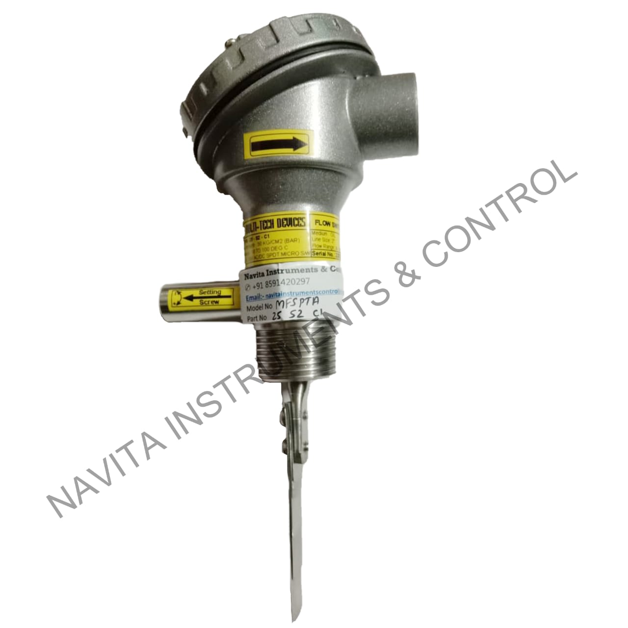 Paddle Type Flow Switch